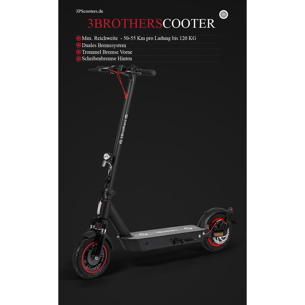 3Brothers Kick-Scooter Powered by 3PScooters - 3PScooters Elektro Scooter Zubehör - Ersatzteile - Reparatur