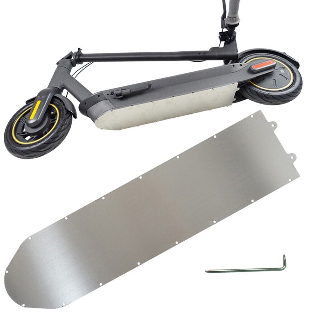 Ninebot G30 G30D G30LD 2 Generation Batterie Untere Abdeckung Edelstahl - 3PScooters Elektro Scooter Zubehör - Ersatzteile - Reparatur