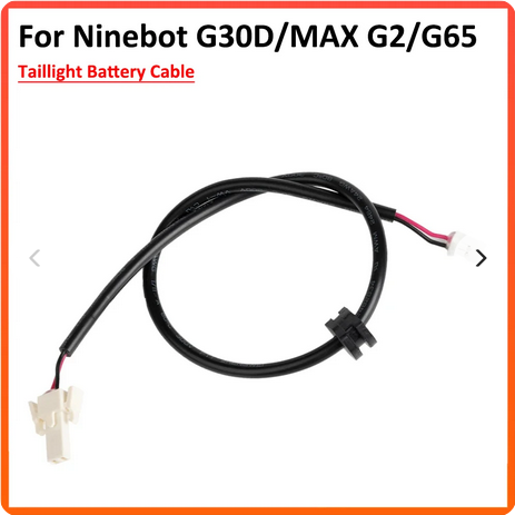 Ninebot MAX G30D G2 G65 Rücklicht Kabel zum BMS Controller Rear Fender Taillight Battery Cable [G30D G2 Line]