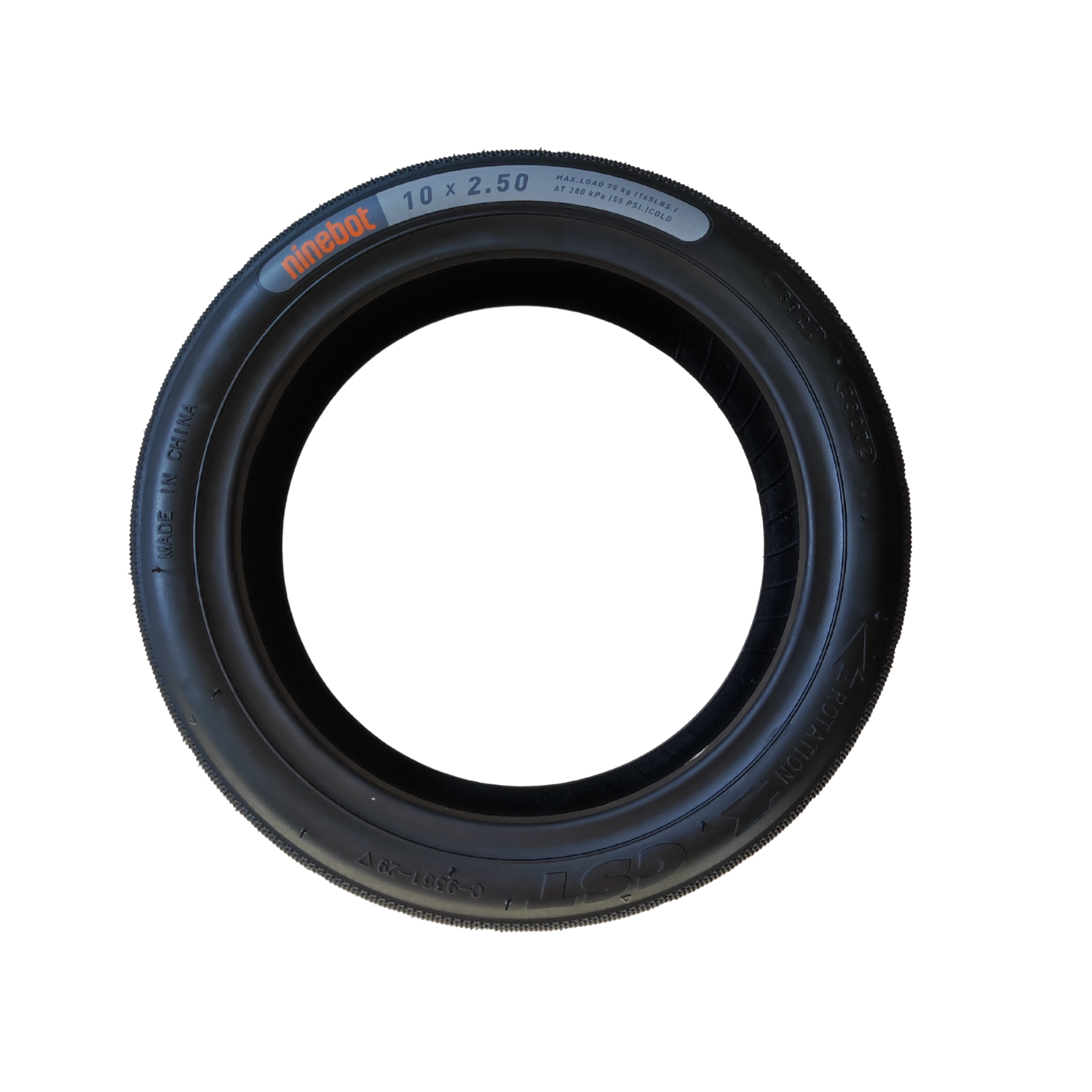 60/70-6.5 10x2.5 Original Reifen Ninebot F2 F2 Plus F2 Pro Tubeless Reifen Original 10x2.5 CST
