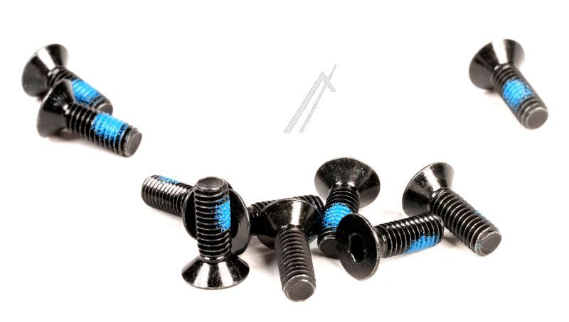 Zylinderschrauben mit Innensechskant, Senkkopf, Kohlenstoffstahl M4x12