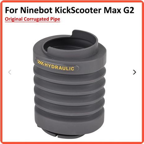 Ninebot Max G2 Front Absorber Silikon Abdeckung [Max2 Corrugated Pipe]