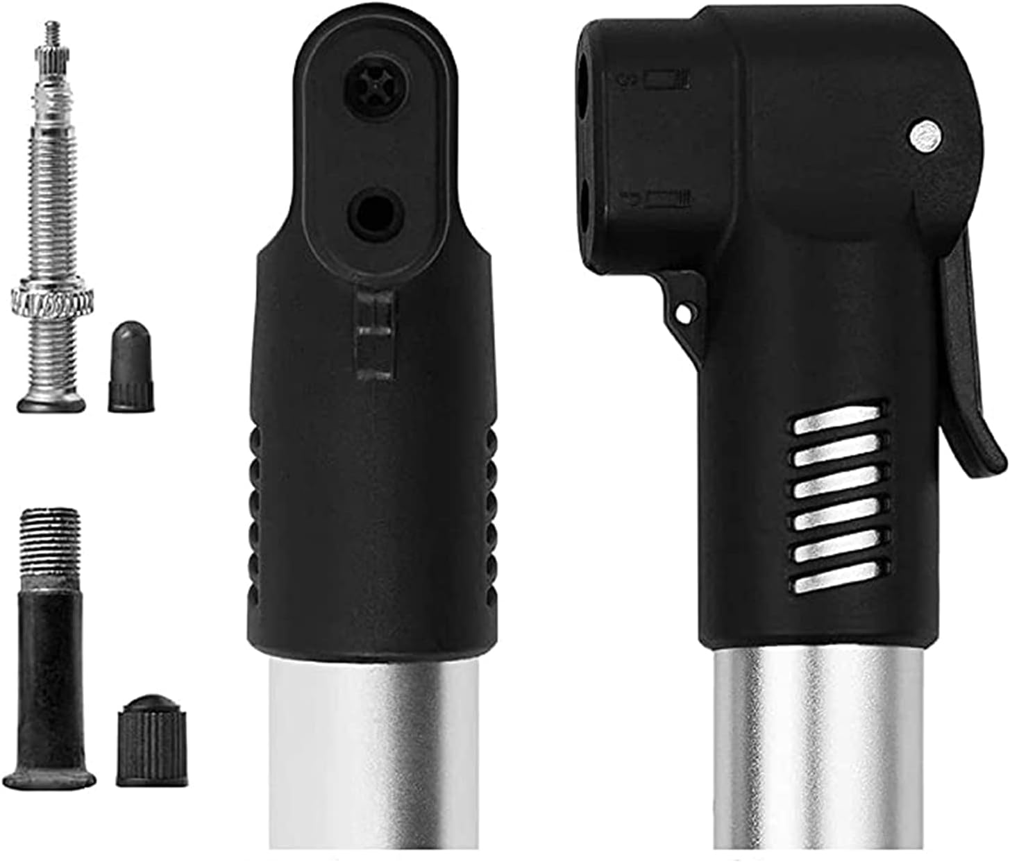 E Scooter E Bike Handpumpe Fahrrad Pumpe mit Ventil Set Adapter