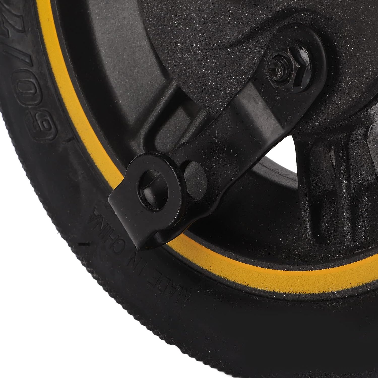 60/70-6.5 Ninebot G30D G30LD 2 Gen Reifen Gelb mit Tubeless Felge Bremse