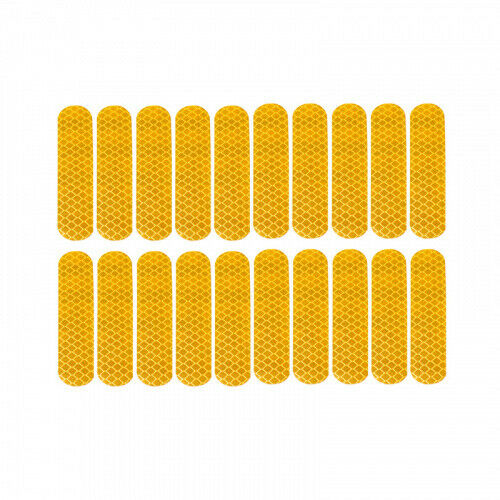 Original Ninebot G30 Max 4 pieces Yellow reflectors