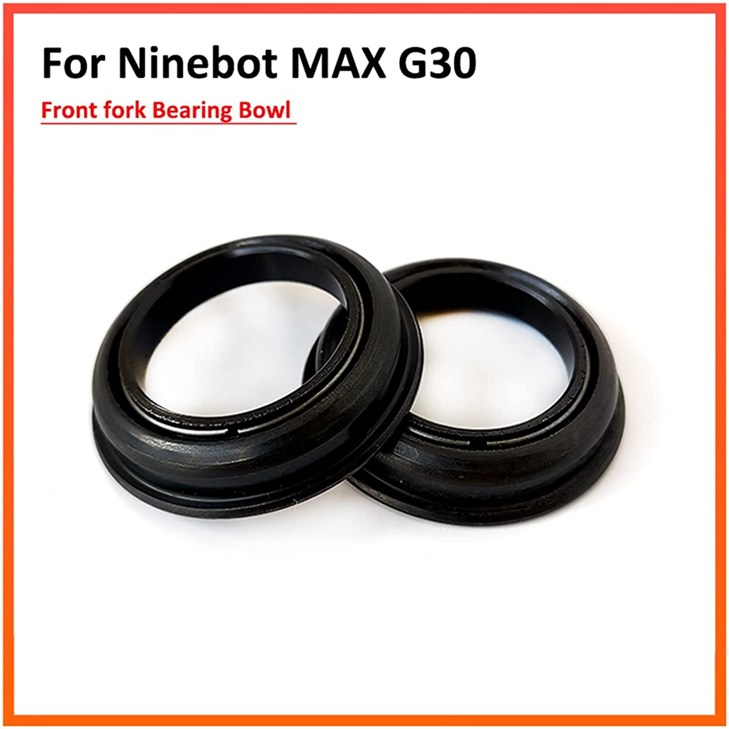 Ninebot G30D front fork bearing shell front fork steering head bearing with aluminum ring headset steering set steering ring
