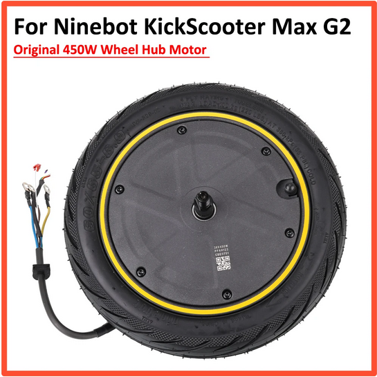 Original Ninebot Max G2 450W Wheel Hub Motor mit Reifen [1 PC]