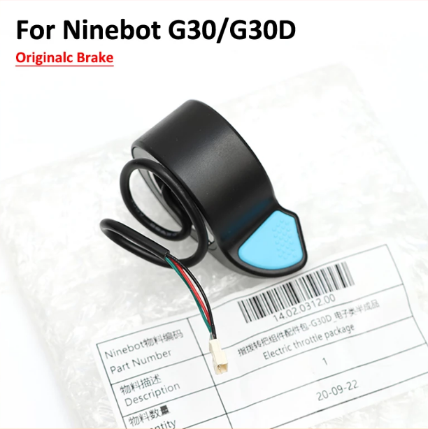 Ninebot G30 G30D G30 LD Elektronische Gas Pedal Blau Accelelator