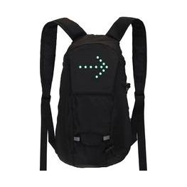 Schwarz LED Rucksack 15 Liter Weste mit Blinker Reflektor Ninebot Xiaomi Viron CityBlitz Kalle Docgreen - 3PScooters Elektro Scooter Zubehör - Ersatzteile - Reparatur