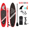 Black Sea 08 SUP Set Aufblasbares Stand Up Paddle Board 10'6 - 3PScooters Elektro Scooter Zubehör - Ersatzteile - Reparatur